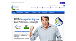 Desktop Screenshot of ppctotal.com