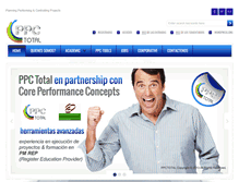 Tablet Screenshot of ppctotal.com